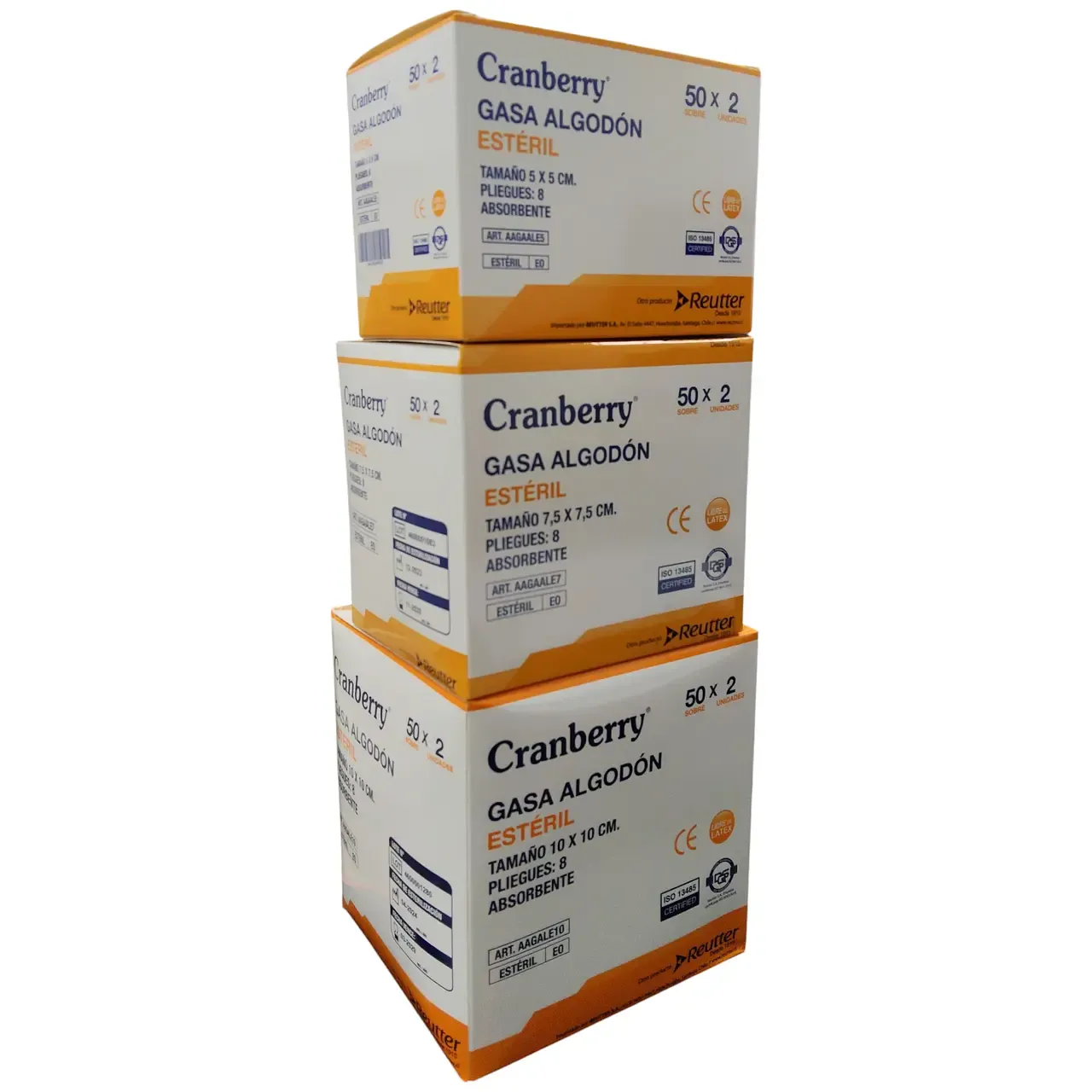 GASA ESTÉRIL NO TEJIDA CAJA 50 UN