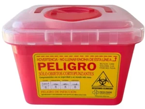 Contenedores Objetos corto punzantes