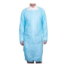 PECHERA/BATA CON MANGA Y OJAL EN PULGAR