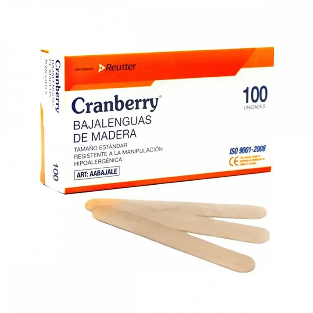 Bajalenguas de madera desechable estéril - Imagen 2