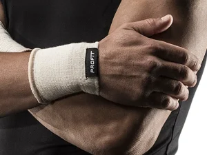 MUÑEQUERA ELASTICA PROFIT PTM BEIGE