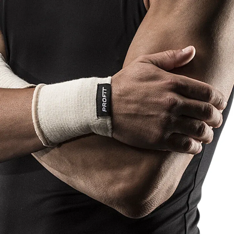 MUÑEQUERA ELASTICA PROFIT PTM BEIGE