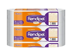 PAPEL HIGIÉNICO RENDIPEL PRO 6X 300 METROS