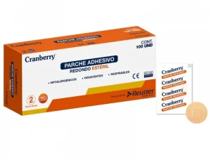 PARCHE CURITA REDONDO CAJA 100 UNIDADES