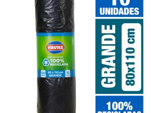 Virutex Bolsas de Basura Biorollo 80x110 cm 10 Unidades